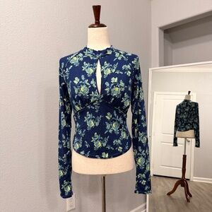 Free People Dinner Party Crop Top